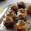 Beef and Blue Cheese Stuffed Mushrooms