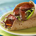 Mu Shu Steak & Apple Wraps
