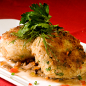 Crab Cakes with Warm Black Truffle Vinaigrette 