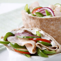 Turkey-Vegetable Pita